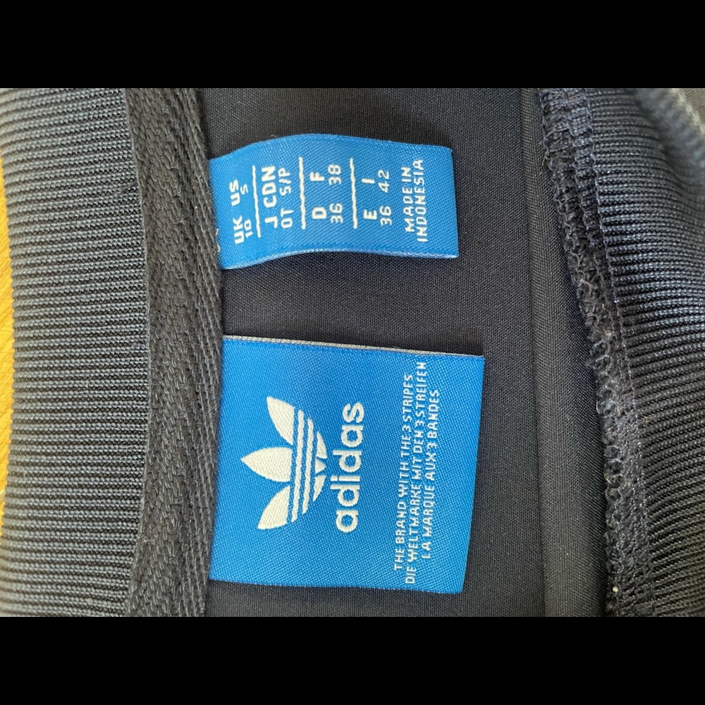 Adidas sweatshirt.